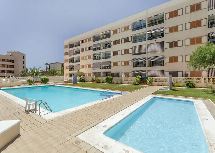 Apto Feliz-los Cristianos Beach, Pool & Center דירה ארונה