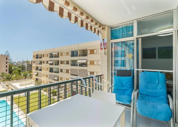 Apto Feliz-los Cristianos Beach, Pool & Center * ארונה