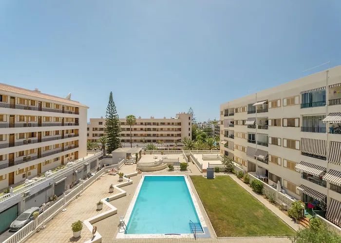 Apto Feliz-los Cristianos Beach, Pool & Center * ארונה