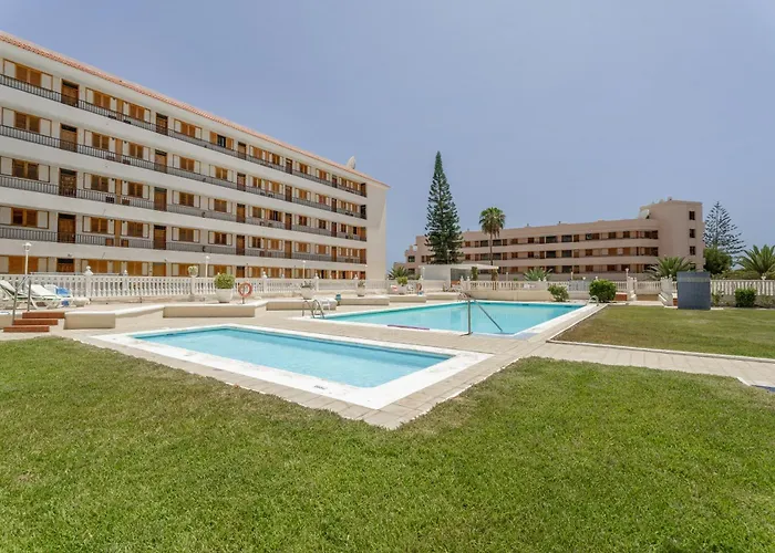 דירה Apto Feliz-los Cristianos Beach, Pool & Center ארונה